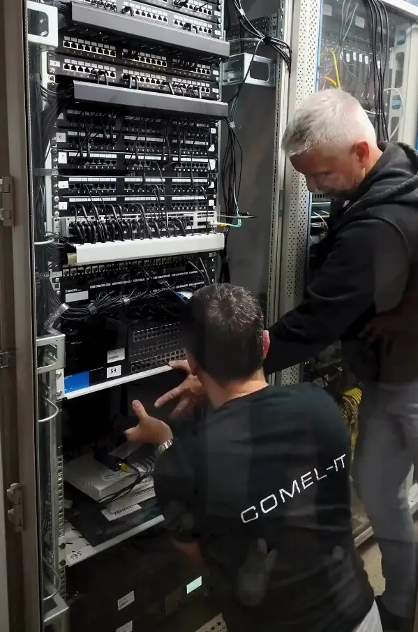 Porządek w serwerowni